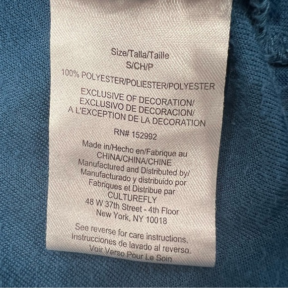 Pusheen Cosmic Hooded Pullover Teal Blue Women’s Sz S - Picture 4 of 8